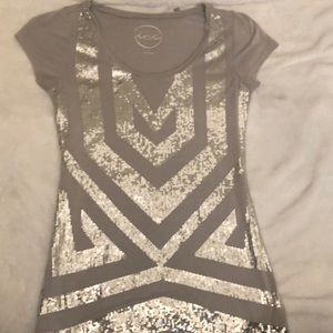 INC sequin shirt